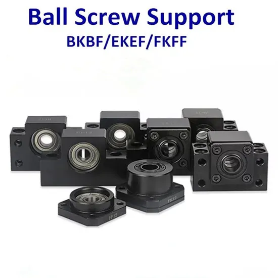 S45c suporte de parafuso esférico de melhor qualidade com melhor qualidade para máquina CNC da fábrica Shac